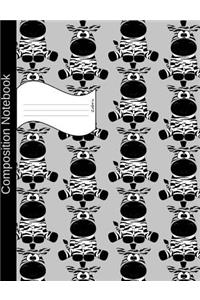 Zebra Composition Notebook