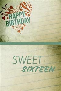 Happy Sweet Sixteen Birthday