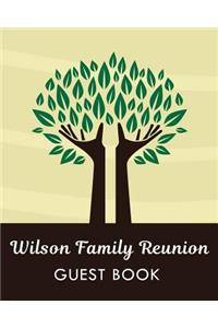 Wilson Family Reunion Guest Book