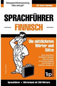 Sprachführer Deutsch-Finnisch und Mini-Wörterbuch mit 250 Wörtern