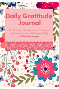 Daily Gratitude Journal