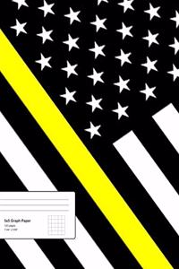 Thin Yellow Line Composition Notebook