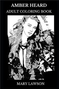 Amber Heard Adult Coloring Book