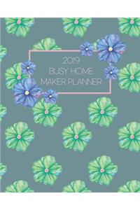 2019 Busy Home Maker Planner