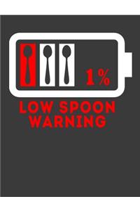 Low Spoon Warning