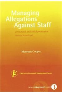 Managing Allegations Against Staff