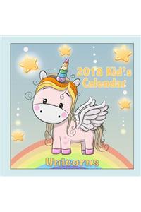 2018 Kid's Calendar: Unicorns