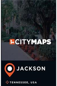 City Maps Jackson Tennessee, USA