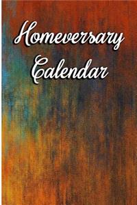 Homeversary Calendar