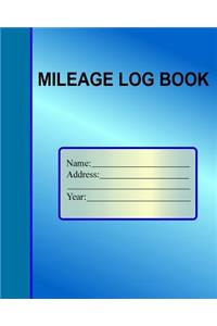 Mileage log book