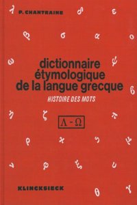 Dictionnaire Etymologique Langue Grecque