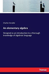 elementary algebra