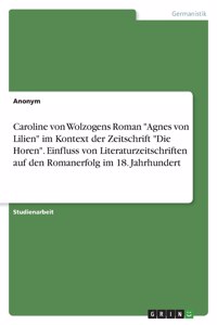 Caroline von Wolzogens Roman 