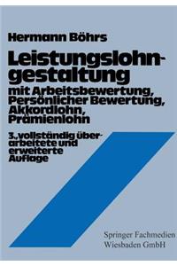 Leistungslohngestaltung