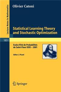 Statistical Learning Theory and Stochastic Optimization