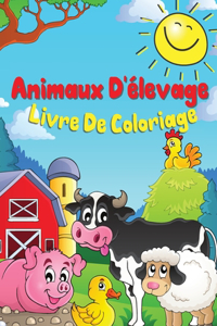 Animaux de la Ferme Livre de Coloriage