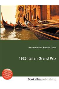 1923 Italian Grand Prix