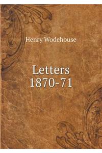 Letters 1870-71