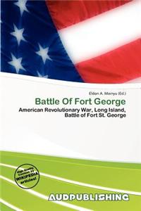 Battle of Fort George