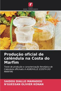 Produção oficial de calêndula na Costa do Marfim