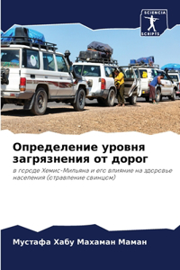 Определение уровня загрязнения от дорог