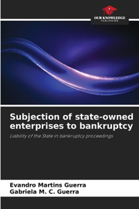 Subjection of state-owned enterprises to bankruptcy