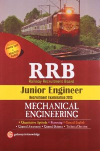 Rrb Junior Engineer Recruitment Examination 2013 - Mechanical Engineering