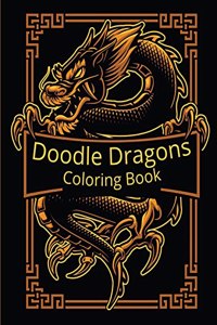 Doodle Dragons Coloring Book