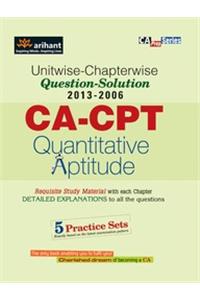 Unitwise-Chapterwise  Questions-Solutions (2013-2006) Ca-Cpt Quantitative Aptitude