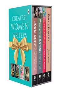 Greatest Women Writers Set of 4 Books