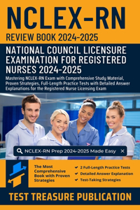 NCLEX RN Review Book 2024-2025