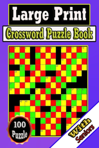 Large print crossword Puzzle book