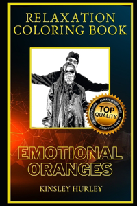 Emotional Oranges Relaxation Coloring Book