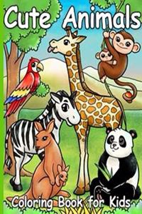 Cute Animals coloring book for kids