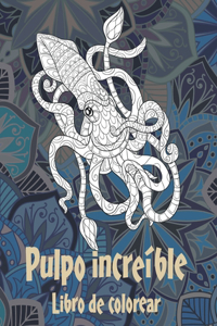 Pulpo increíble - Libro de colorear