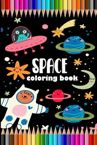 Space coloring book