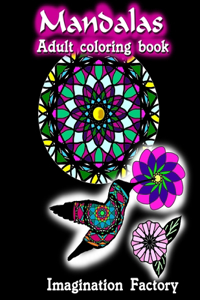 Mandalas adult coloring book