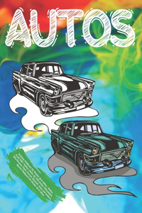 Schönes Malbuch für Kinder ab 6 Jahre - Autos. Groß 300+ Seiten. Mehr als 100 Autos
