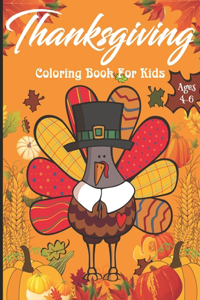 Thanksgiving Coloring Books For Kids