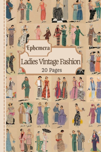 Ladies Vintage Fashion Ephemera