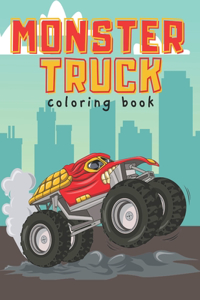 Monster Truck Coloring Book