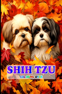 Shih Tzu Coloring Book