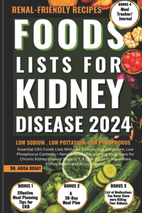 Foods Lists for Kidney Disease