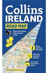 Collins Road Map Ireland
