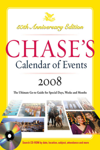 Chase's Calendar of Events 2008 W/CD-ROM