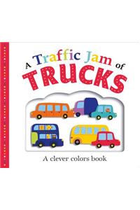 Picture Fit Board Books: A Traffic Jam of Trucks (Large)