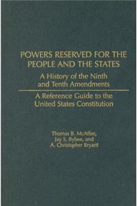 Powers Reserved for the People and the States
