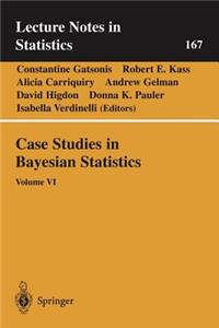 Case Studies in Bayesian Statistics