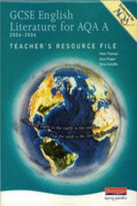 GCSE English Literature Teacher's Resource File for AQA A