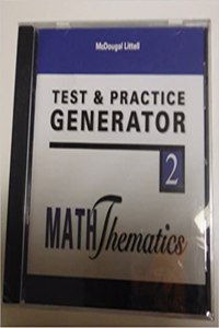 McDougal Littell Maththematics: Test & Practice Generator CD-ROM Book 2